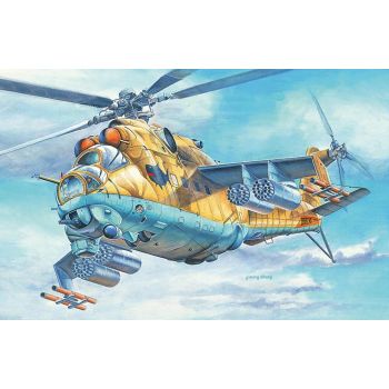 Hobbyboss - 1/72 Mi-24v Hind-e - Hbs87220