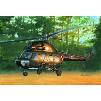 Hobbyboss - 1/72 Mi-2us Hoplite Gunship Variant - Hbs87242