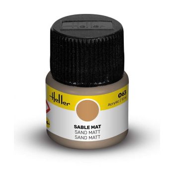 Heller - HELLER ACRYLIC PAINT 063 SAND MATT 12 ML
