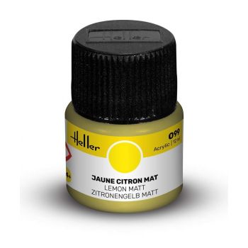 Heller - HELLER ACRYLIC PAINT 099 LEMON MATT 12 ML