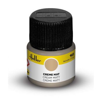 Heller - HELLER ACRYLIC PAINT 103 CREAM MATT 12 ML