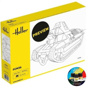 Heller - 1/35 STARTER KIT FCM36 (6/23) *