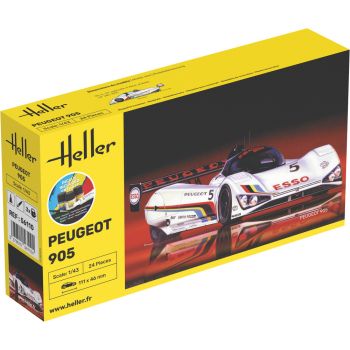 Heller - 1/43 STARTER KIT PEUGEOT 905 (02/25) *