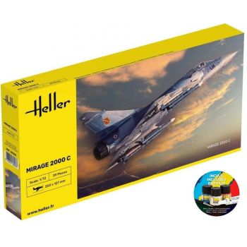 Heller - 1/72 STARTER KIT MIRAGE 2000 C (3/23) *