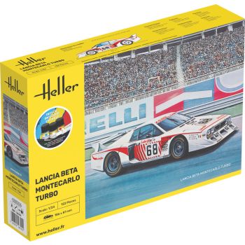 Heller - 1/24 STARTER KIT LANCIA BETA MONTECARLO TURBO