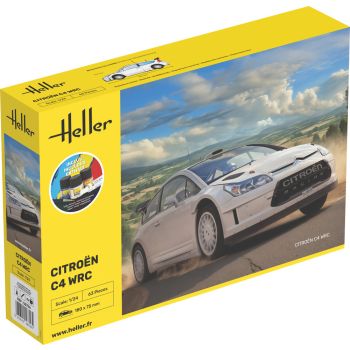 Heller - 1/24 STARTER KIT CITROEN C4 WRC