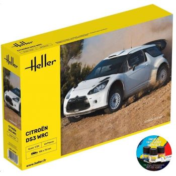 Heller - 1/24 STARTER KIT CITROEN DS3 WRC (6/23) *