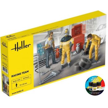 Heller - 1/24 STARTER KIT RACING TEAM (6/23) *