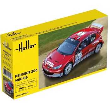 Heller - 1/43 PEUGEOT 206 WRC '03 (6/23) *