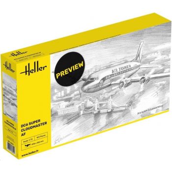 Heller - 1/72 DC6 SUPER CLOUDMASTER AF (6/23) *
