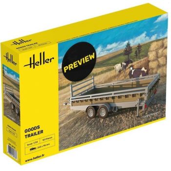 Heller - 1/24 GOODS TRAILER (6/23) *