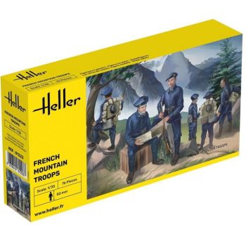 Heller - 1/35 FRENCH MOUNTAIN TROOPS (6/23) *