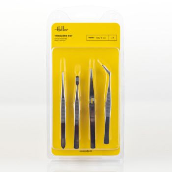Heller - TWEEZERS SET (4 PIECES)