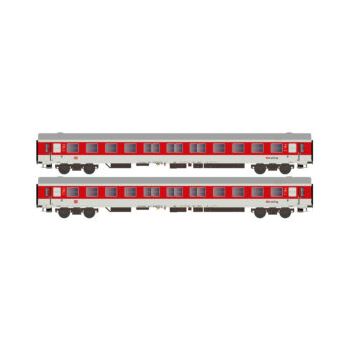 HobbyTrain - 2ER SET LIEGEWAGEN BOCMH 244 DB AUTOZUG, EP.V