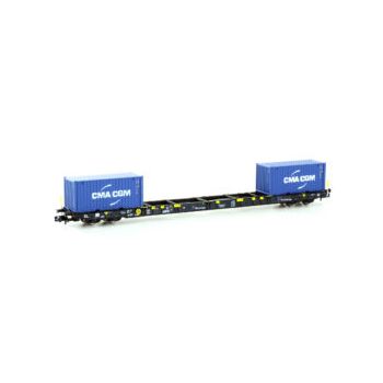 HobbyTrain - CONTAINERWAGEN SGGNSS'80 RHEINCARGO, EP.VI