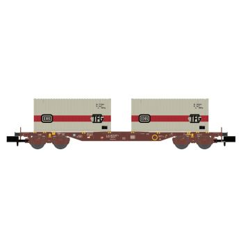 HobbyTrain - CONTAINERWAGEN SGJKKMMS 699 DB, EP.IV, DB/TFG (?/25) *