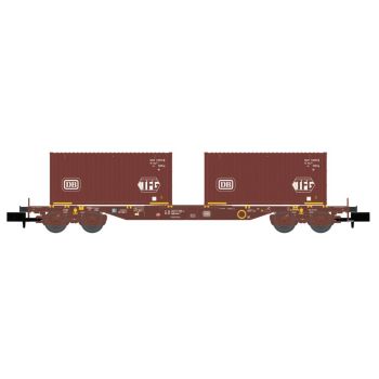 HobbyTrain - CONTAINERWAGEN SGJKKMMS 699 DB, EP.IV, DB/TFG (?/25) *