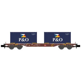 HobbyTrain - CONTAINERWAGEN SGJKKMMS 699 DB, EP.IV, PenO (?/25) *