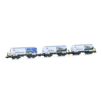 HobbyTrain - 3ER SET ZEMENTSILOWAGEN UACS HOLCIM, EP.VI (?/25) *