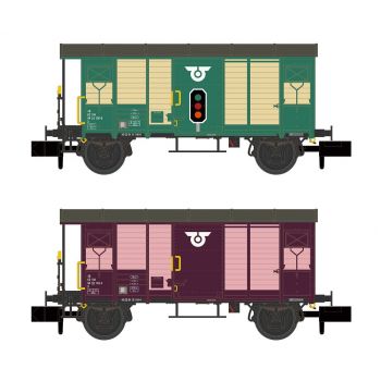 HobbyTrain - 1/160 2-P GEDECKTE GUTERWAGEN K2 RM V (?/24) *