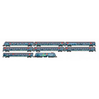 HobbyTrain - 1/160 PERSONENZUG RH 1116 8-P OBB RAILJET/KLIMA. (?/23) *