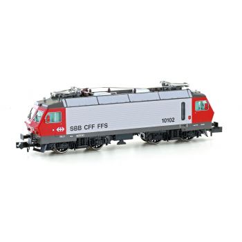 HobbyTrain - 1/160 E-LOK RE 4/4 IV (10102) SBB IV ROT/H.GRAU S. (?/24) *