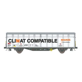 HobbyTrain - SCHIEBEWANDWAGEN HBBILLNS SBB/MIGROS, EP.VI (?/25) *