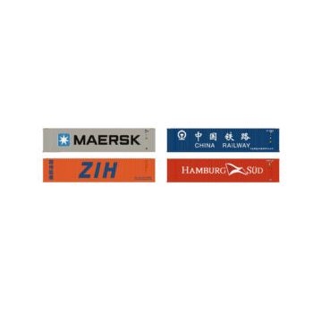 HobbyTrain - 4ER SET 40' CONTAINER, SET 1