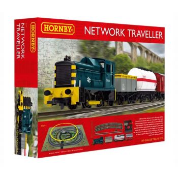 Hornby - 1/76 HORNBY NETWORK TRAVELLER TRAIN SET (11/22) *