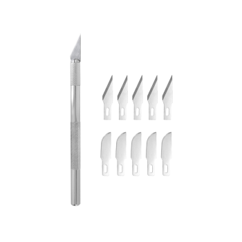 HobbyTime Tools - CLASSIC CRAFT KNIFE SET – INCLUDES 10 BLADES