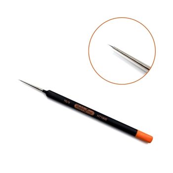 HobbyTime Tools - RED SABLE TRIANGULAR HANDLE DETAIL BRUSH - 10/0