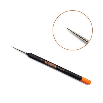 HobbyTime Tools - RED SABLE TRIANGULAR HANDLE DETAIL BRUSH - 00