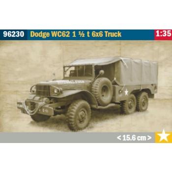Italeri - 1/35 DODGE WC62 1 ½ T 6X6 TRUCK