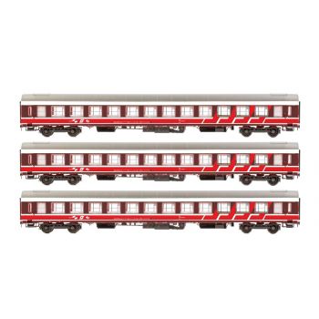 Jagerndorfer - 1/160 N 3 TLG UIC-X LIEGEWAGEN ROLA (9/24) *