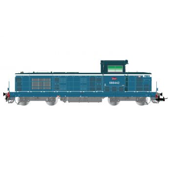 Jouef - SNCF 4-AXLE DIESEL LOC BB 666442 BLUE VI DCC S (9/23) *
