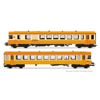 Jouef - 1/87 SNCF X 4790 2-DLG ORANJE/GRIJS, EP IV