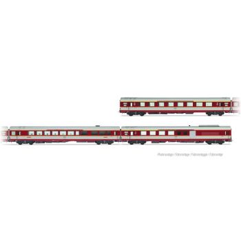 Jouef - 1/87 SNCF ""LE CAPITOLE"" 1985, 3-DLG SET, SOUND