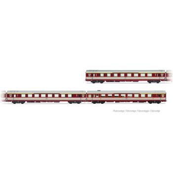 Jouef - 1/87 SNCF ""LE CAPITOLE"" 1985, 3-DLG SET