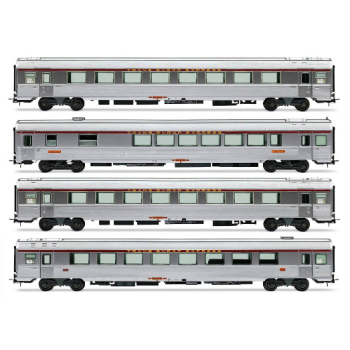 Jouef - 1/87 SNCF, 4-UNIT SET TEE ""JULES VERNE"", EP. IV (11/25)*