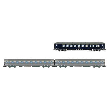 Jouef - 1/87 SNCF ""SUD EXPRESS"" SET 1, CIWL + DEV, EP III–IV