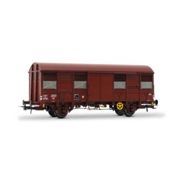 Jouef - 1/87 SNCF, 2-AXLE COVERED WAGON K4, REAR LIGHTS (11/25)*