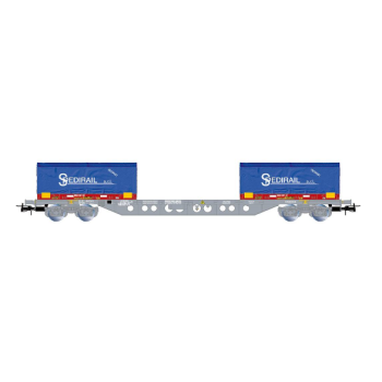 Jouef - 1/87 SNCF,4-AXLE 60'WAGON NOVATRANS, ""SPEDIRAIL"" (11/25)*