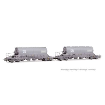 Jouef - 1/87 SNCF TAOOS HOPPERWAGENS DMI/SAINT GOBAIN, EP V