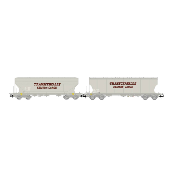 Jouef - 1/87 SNCF, 2-PACK  TRANSCEREALES–ESMERY-CARON (08/25)*