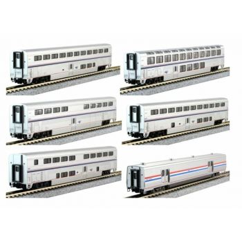 Kato - 1/160 6-P PERSONENWAGEN SUPERLINER AMTRAK VI (?/23) *