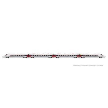 Lima - 1/87 SBB ETR 610 ICN ROOD DEUREN, 4-DLG SET, EP VI