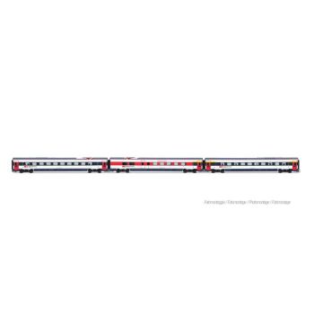 Lima - 1/87 SBB ETR 610 ICN ROOD DEUREN, 3-DLG SET, EP VI
