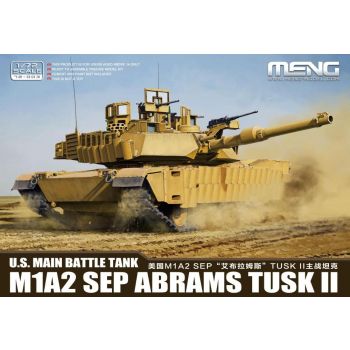 Meng Model - 1/72 US BATTLE TANK M1A2 SEP ABRAMS TUSK II 72-003 (9/23) *