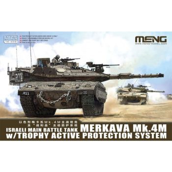 Meng Model - 1/72 ISRAEL MERKAVA MK.4M MBT MIT TROPHY SCHUTZ