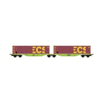 Mehano - CONTAINERWAGEN SGGMRSS'90 GATX, EP.VI